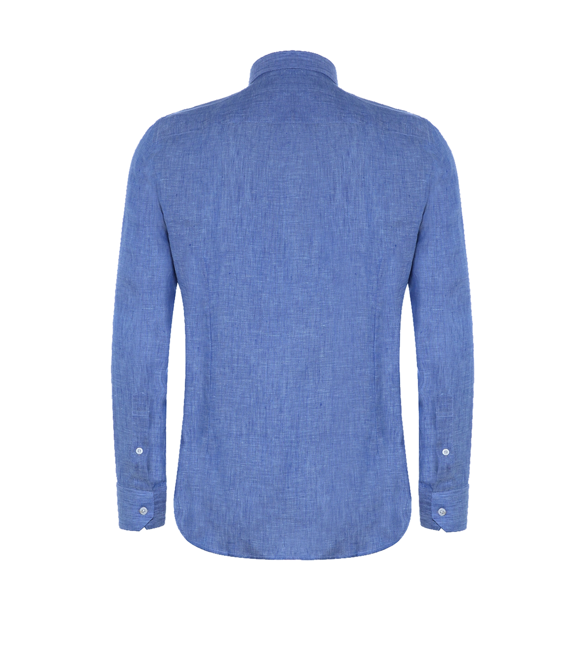 Tailored Linen Shirt Medium Blue - Barthelemy
