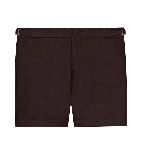 Lorient Linen II Dark Coffee - Barthelemy