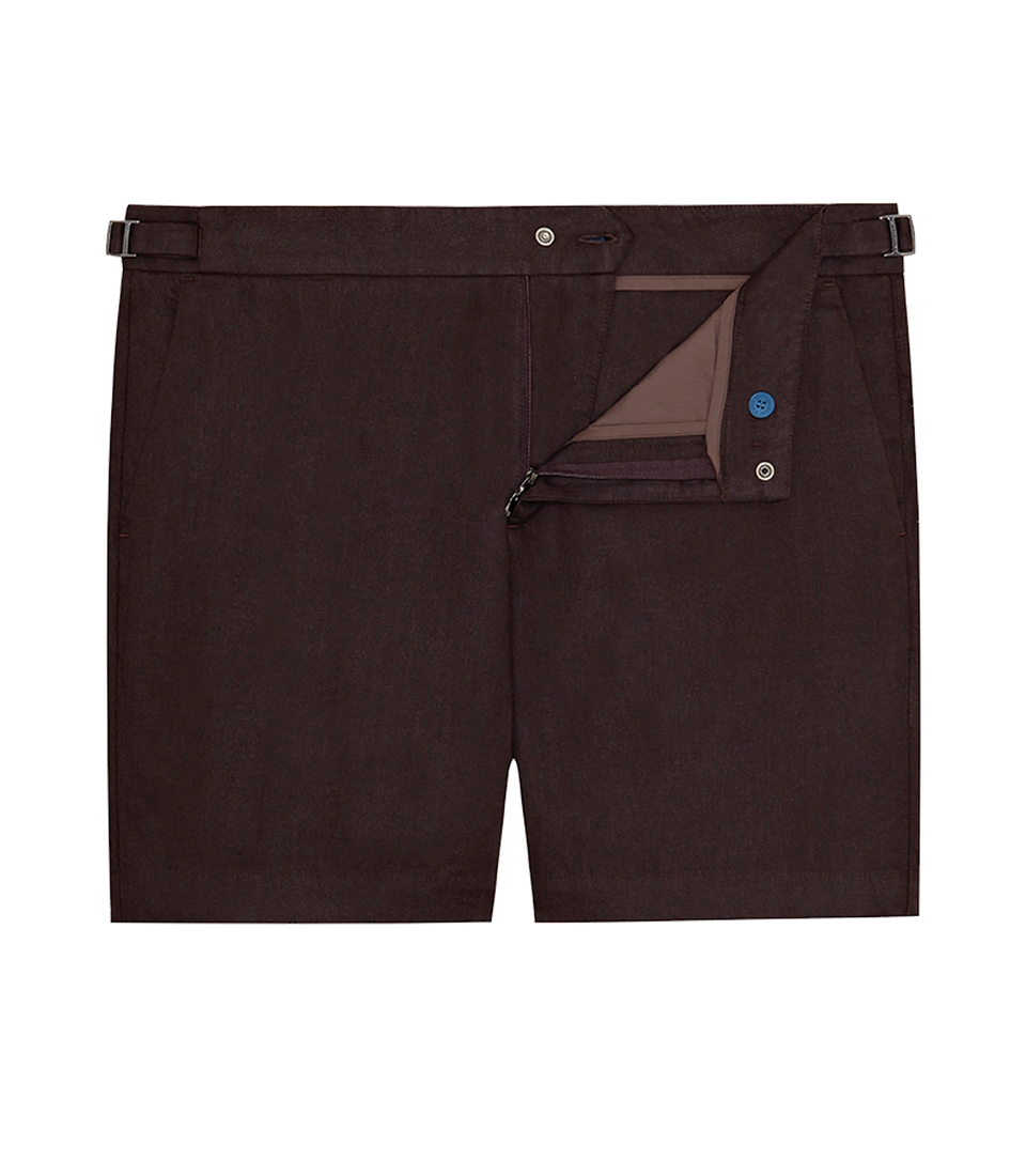 Lorient Linen II Dark Coffee - Barthelemy