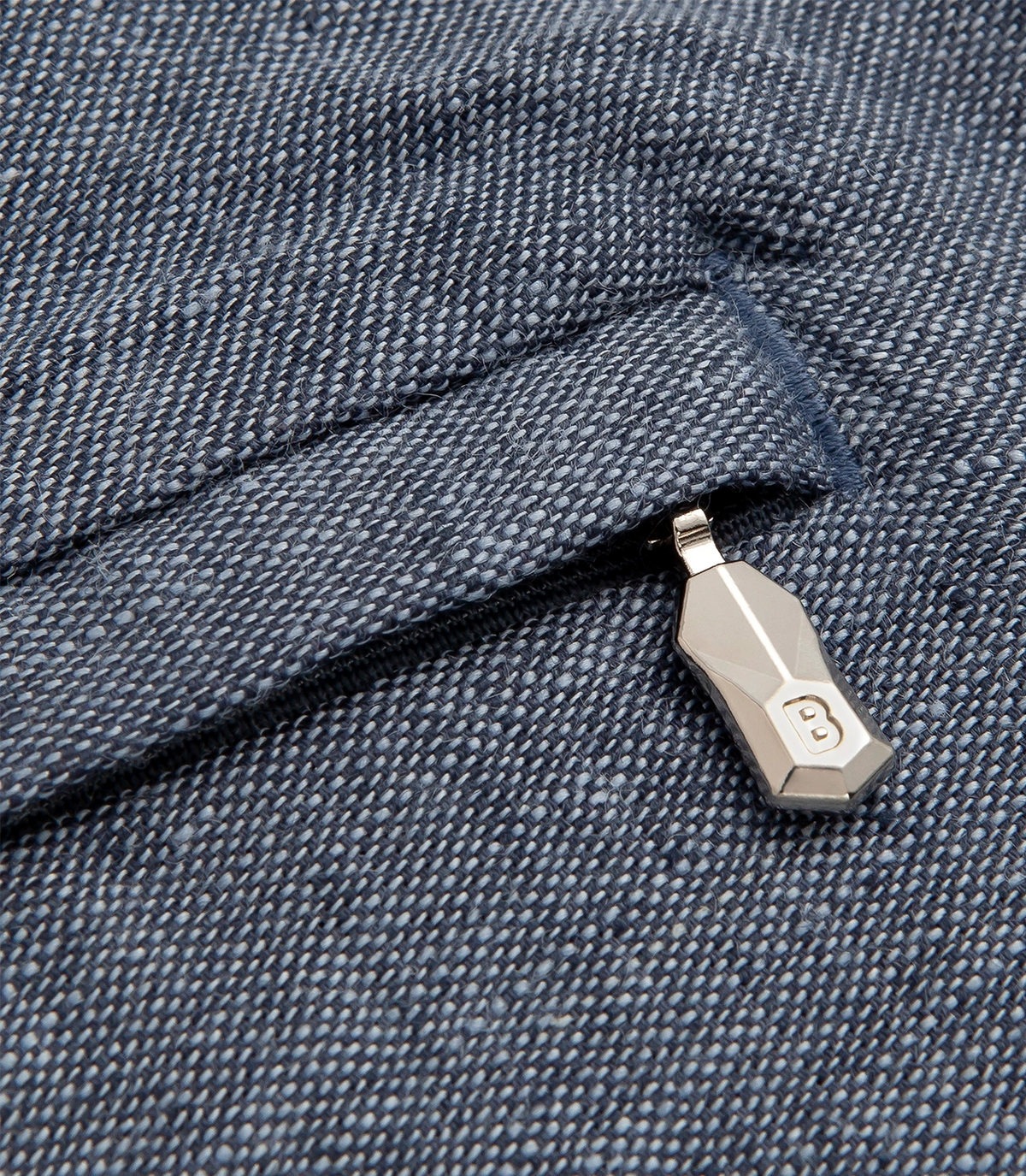 Lorient Linen II Double Blue - Barthelemy