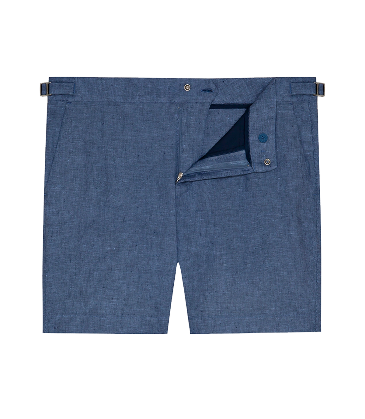 Lorient Linen II Double Blue - Barthelemy