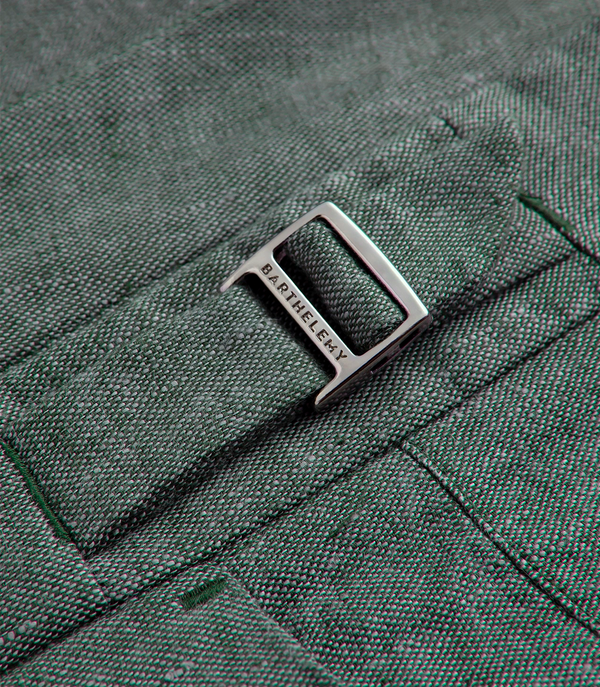 Lorient Linen II Green Moss - Barthelemy