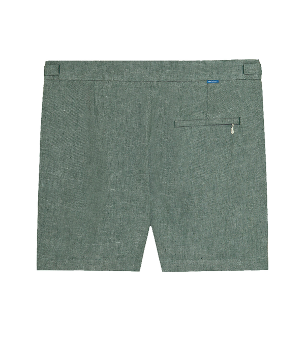 Lorient Linen II Green Moss - Barthelemy