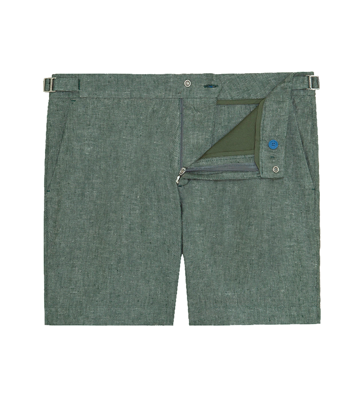 Lorient Linen II Green Moss - Barthelemy