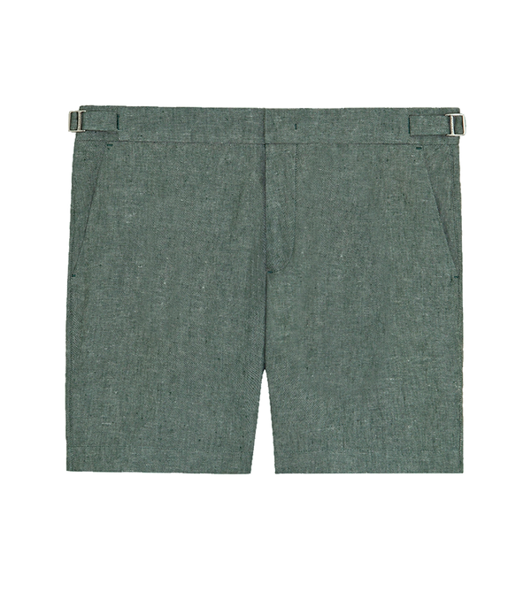 Lorient Linen II Green Moss - Barthelemy