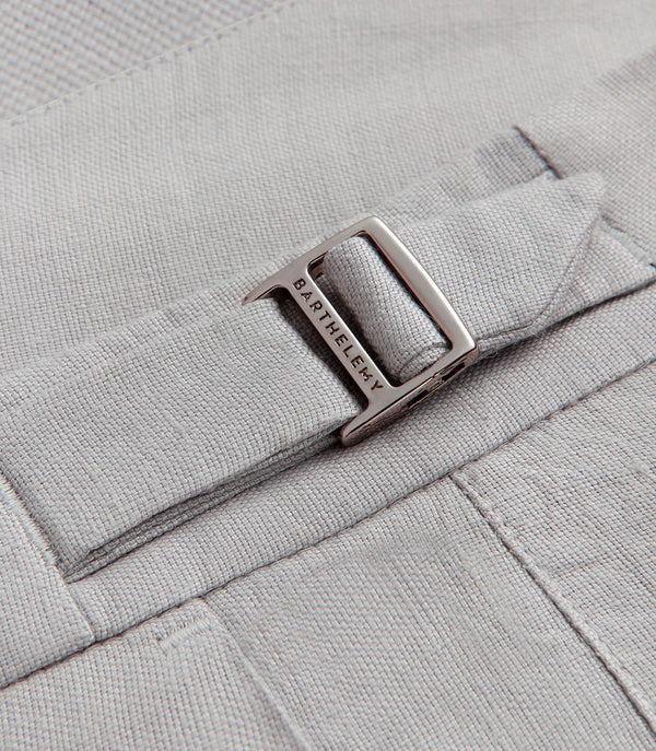 Lorient Linen II Light Grey - Barthelemy