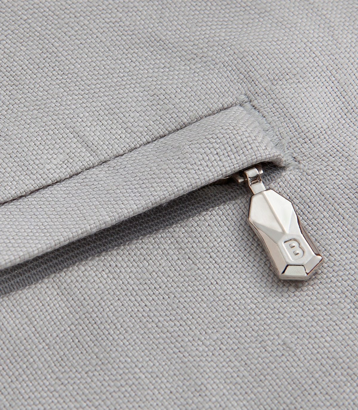 Lorient Linen II Light Grey - Barthelemy