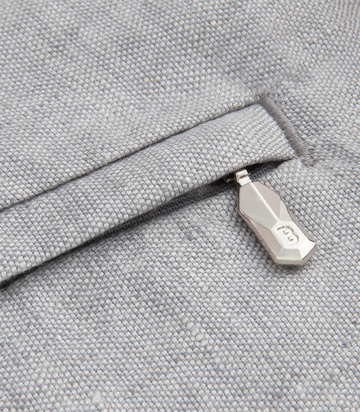 Lorient Linen II Silver Grey - Barthelemy