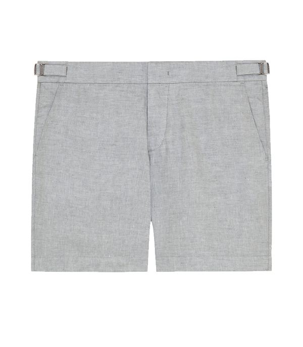 Lorient Linen II Silver Grey - Barthelemy