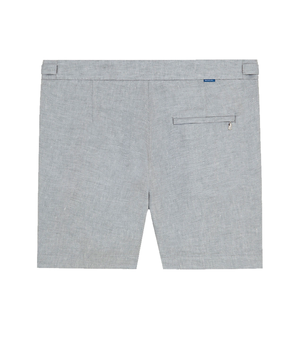 Lorient Linen II Silver Grey - Barthelemy