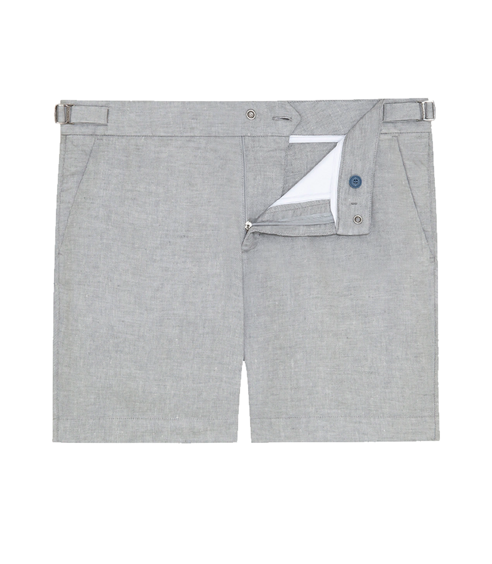 Lorient Linen II Silver Grey - Barthelemy