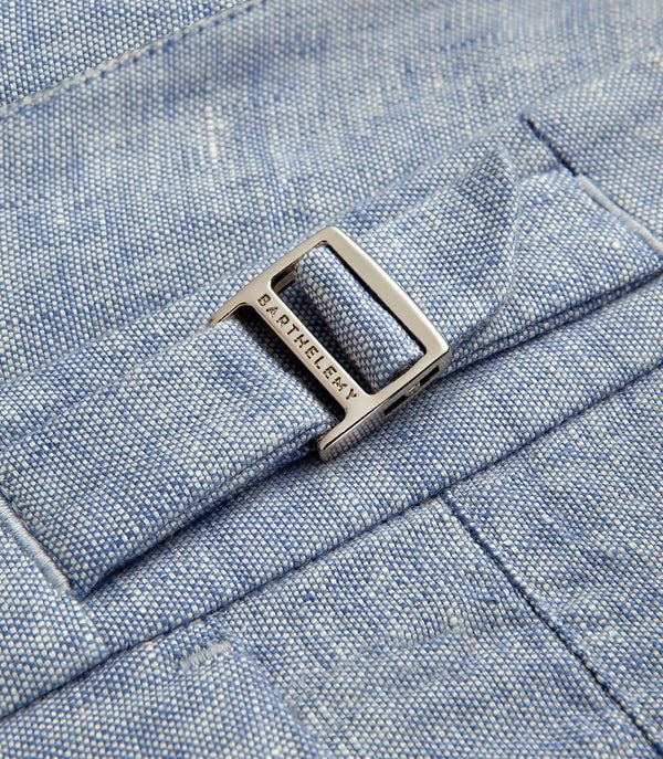 Lorient Linen II Soft Blue - Barthelemy