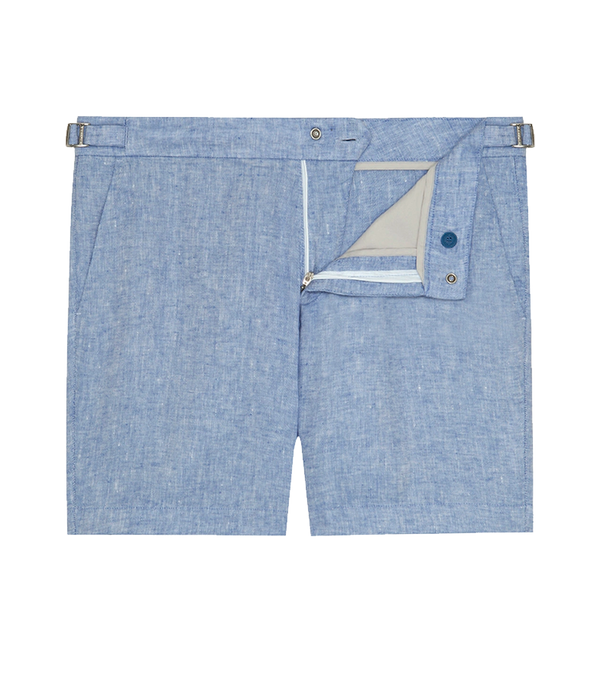 Lorient Linen II Soft Blue - Barthelemy