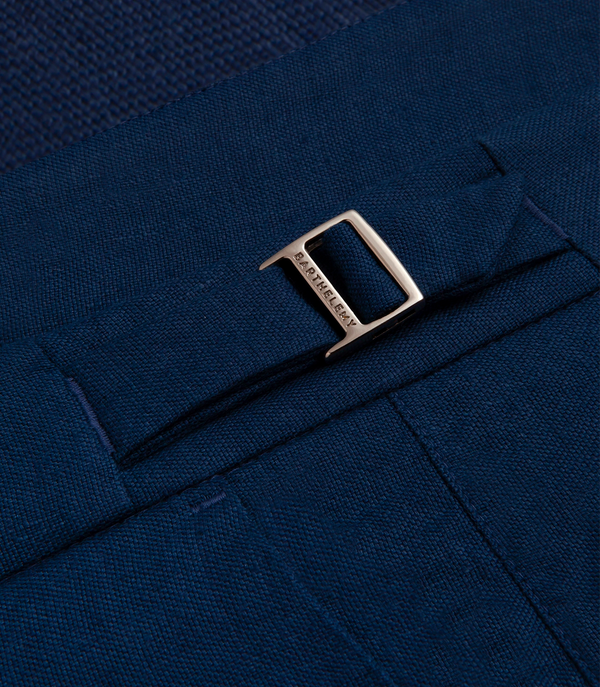 Lorient Linen II Deep Ultra Marine - Barthelemy