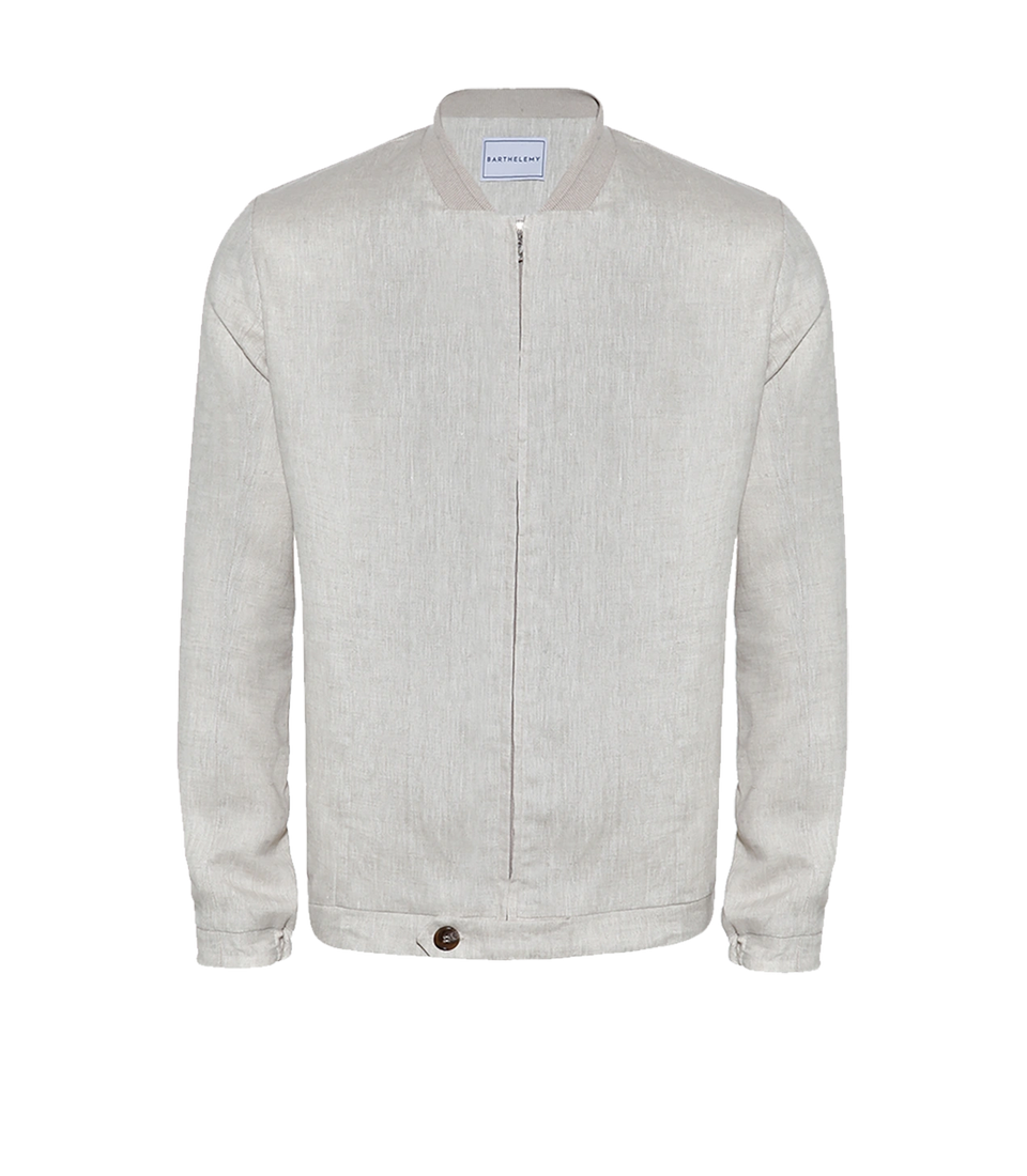 Lurin Linen Jacket Natural - Barthelemy