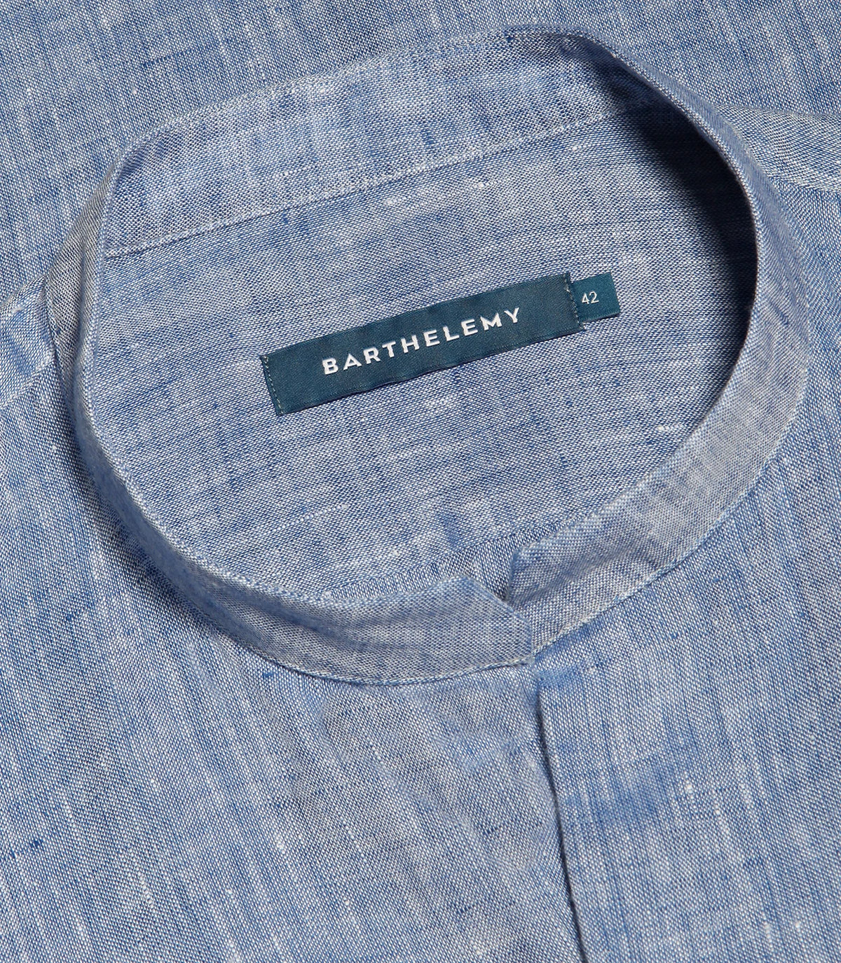 Mirage Linen Shirt Ocean Blue | Linen Shirt | Barthelemy Resortwear