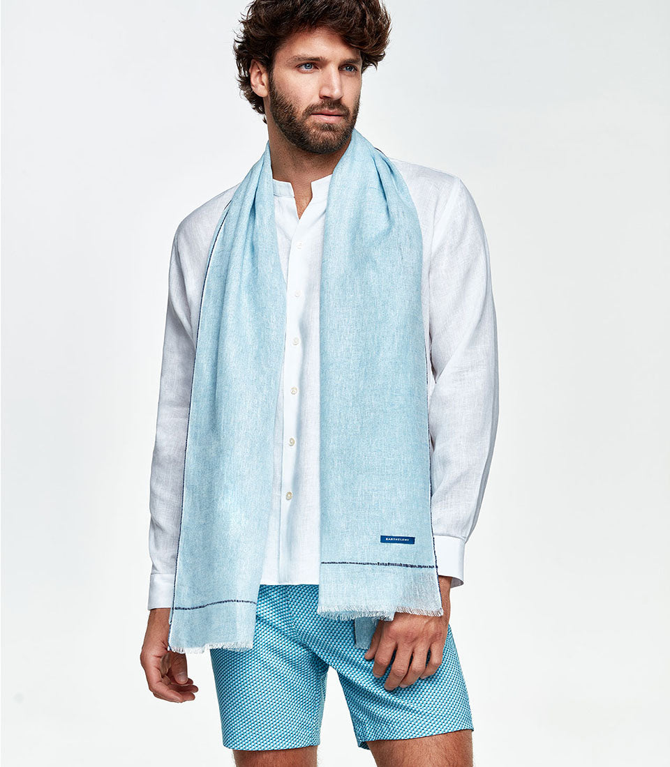 Mirage Linen Shirt White - Barthelemy