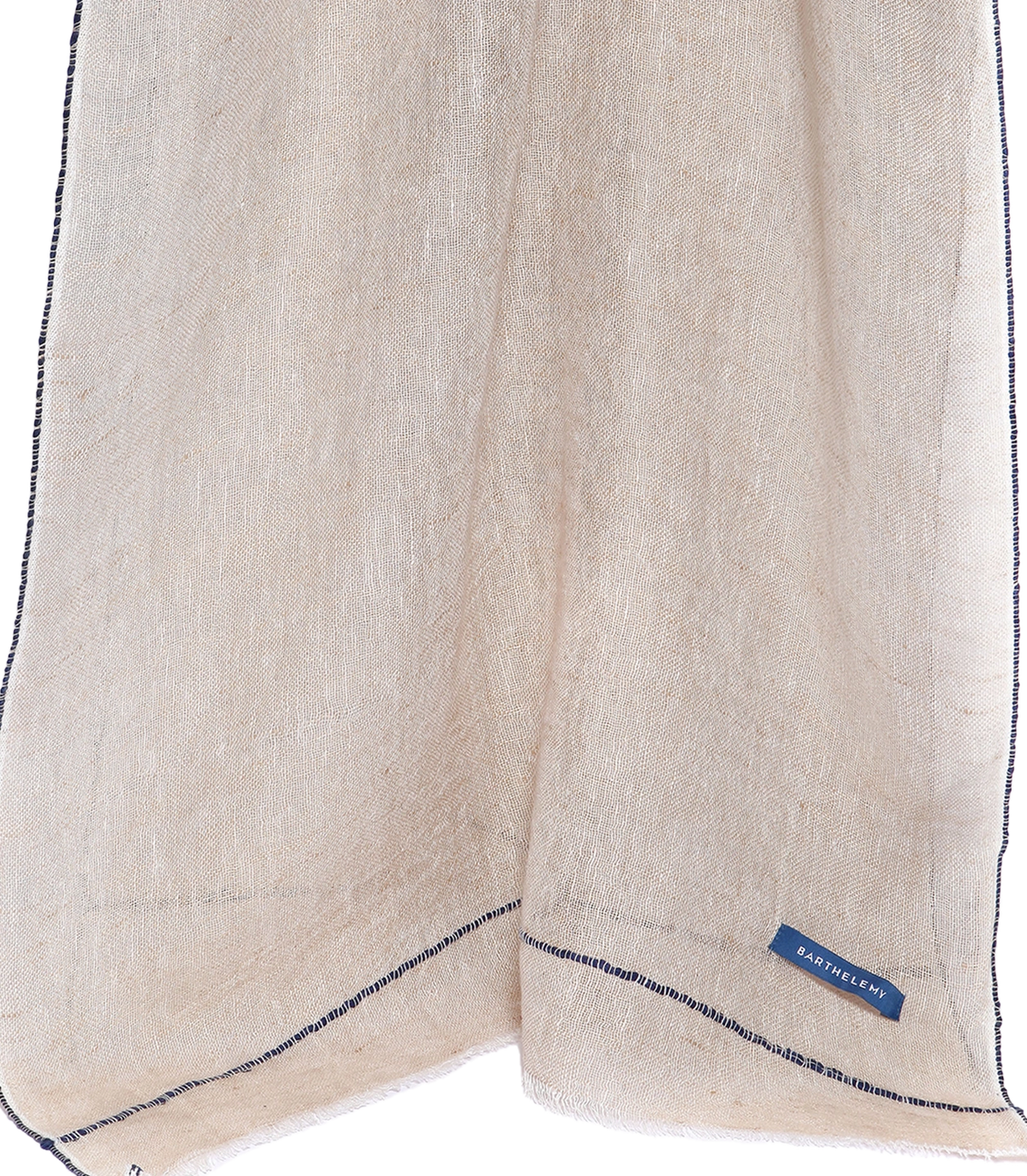 Brise Linen Scarf Mocha - Barthelemy
