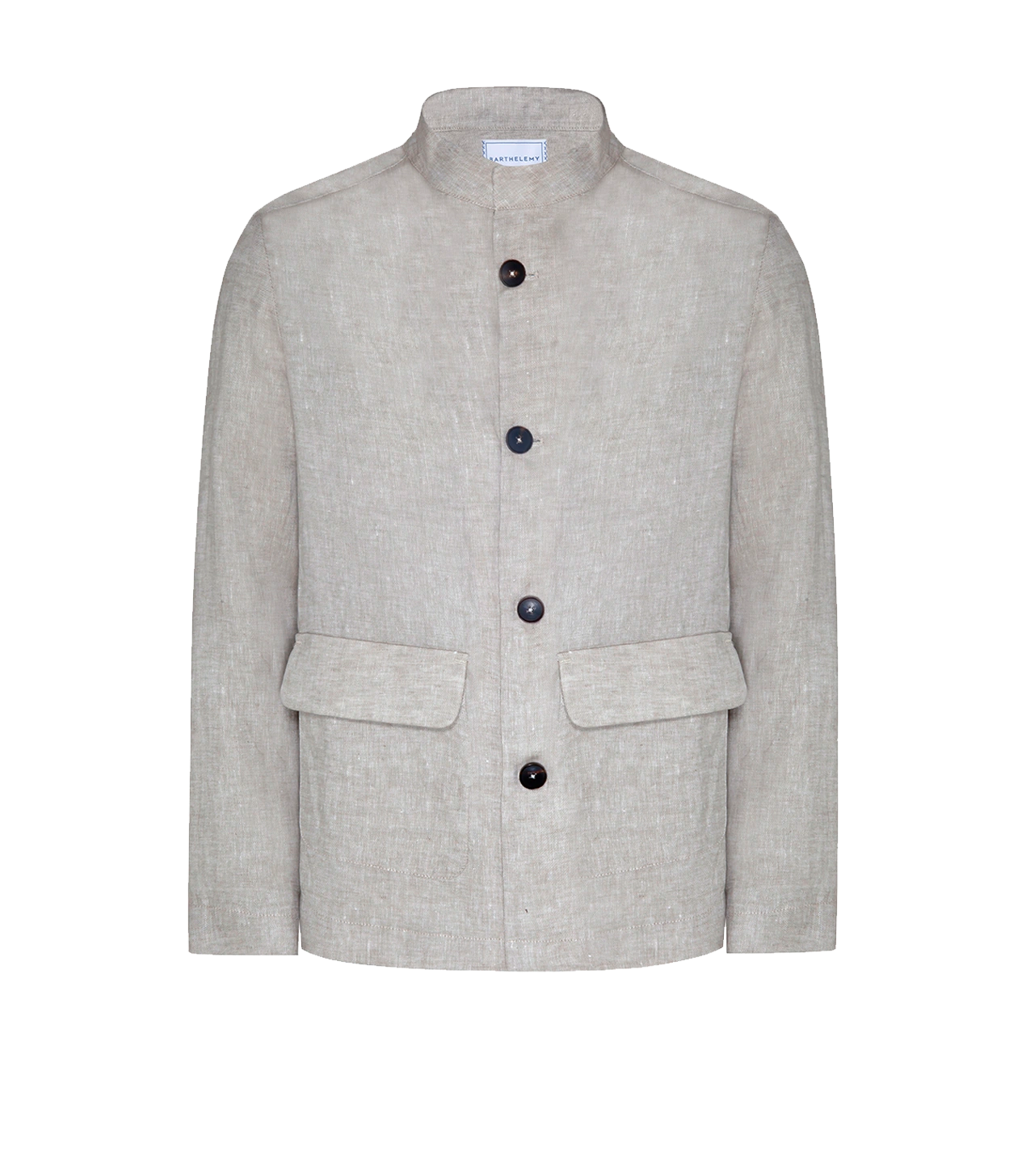 Flamands Linen Overshirt Natural