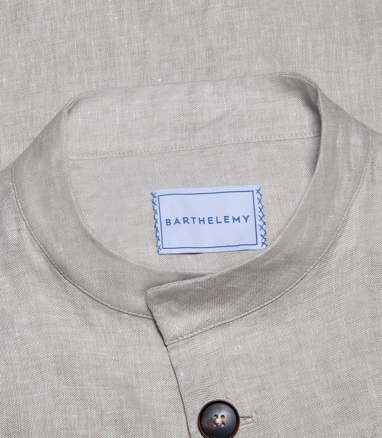 Flamands Linen Overshirt Natural