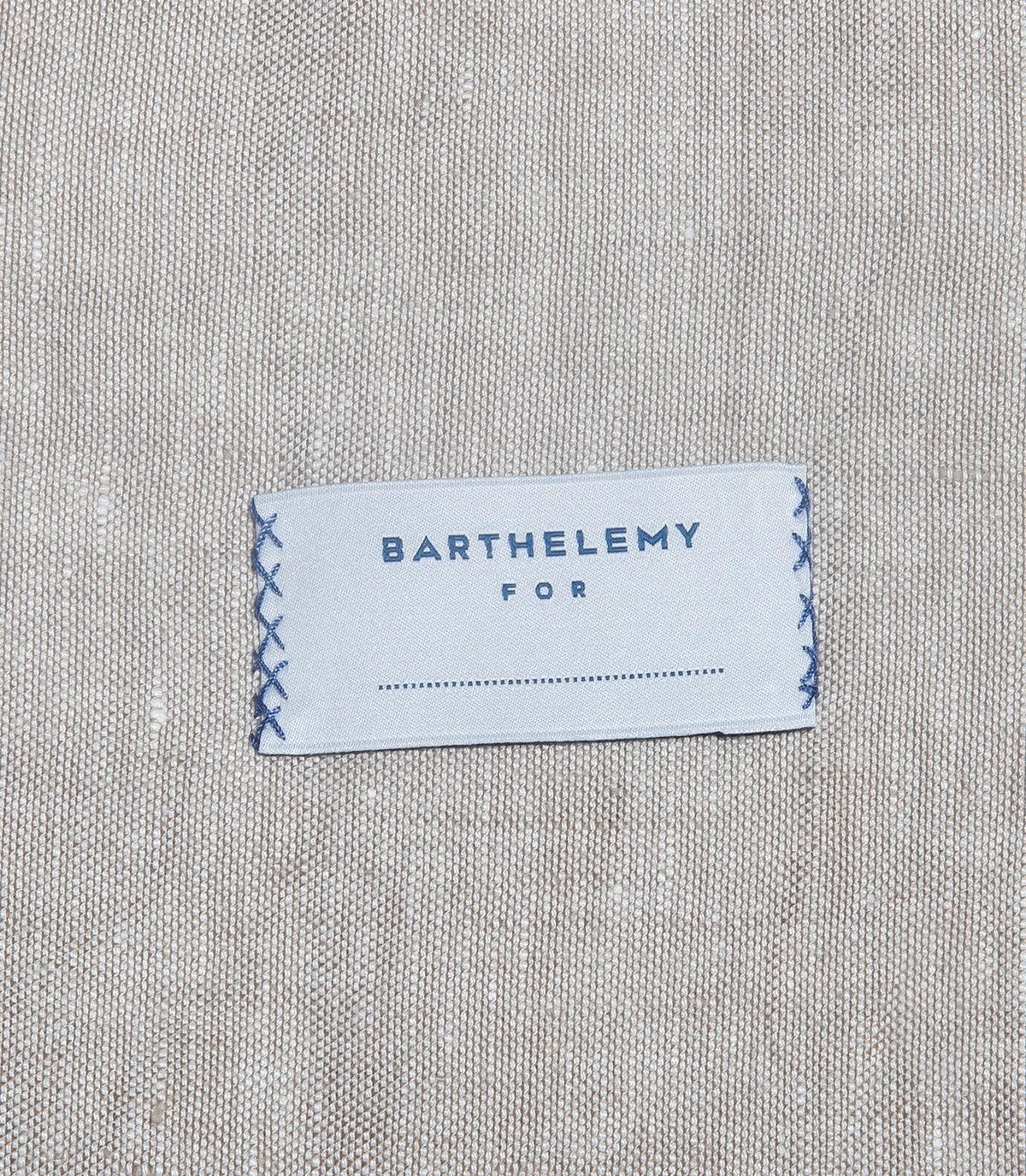 Flamands Linen Overshirt Natural - Barthelemy