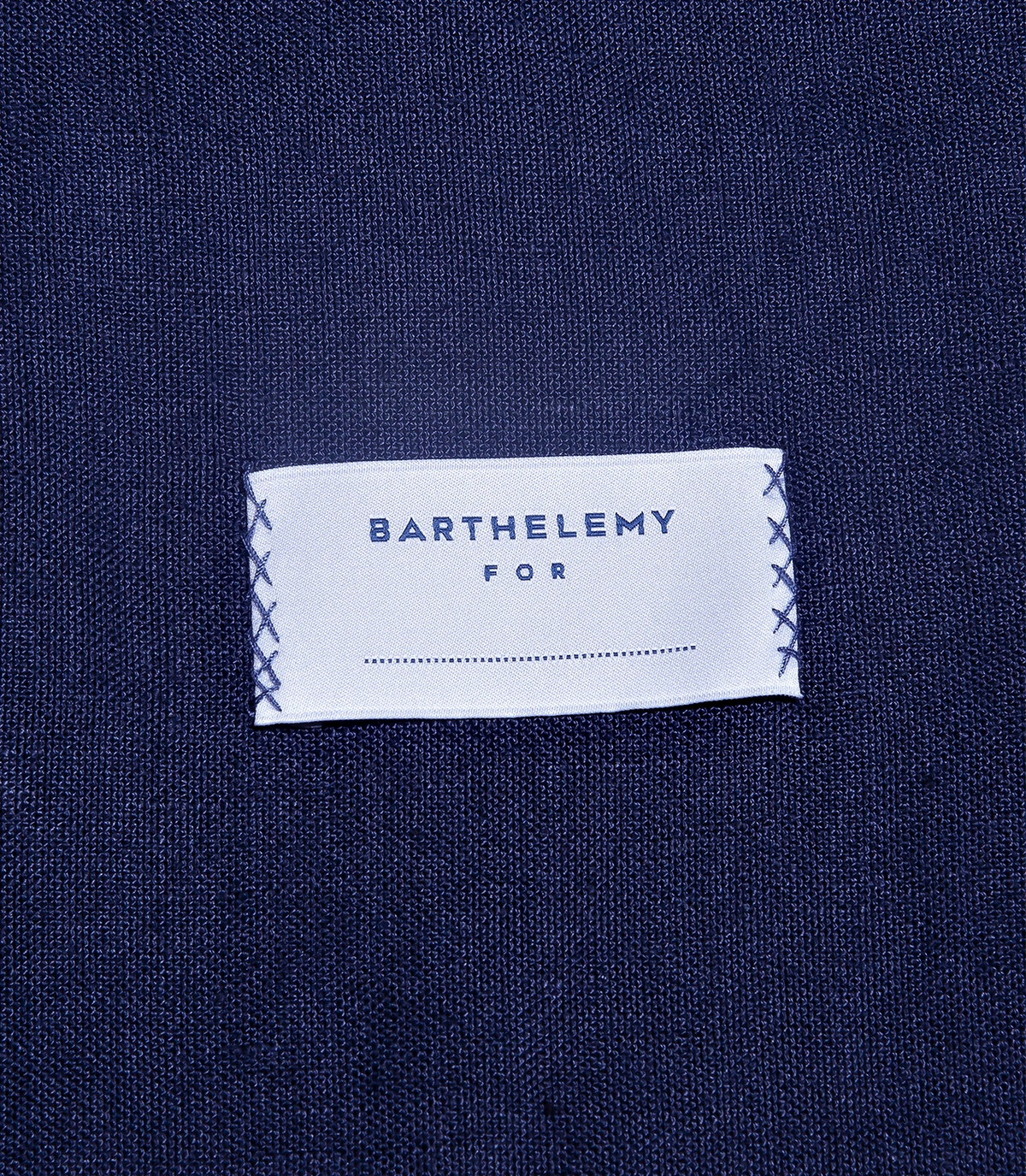 Flamands Linen Overshirt Navy - Barthelemy