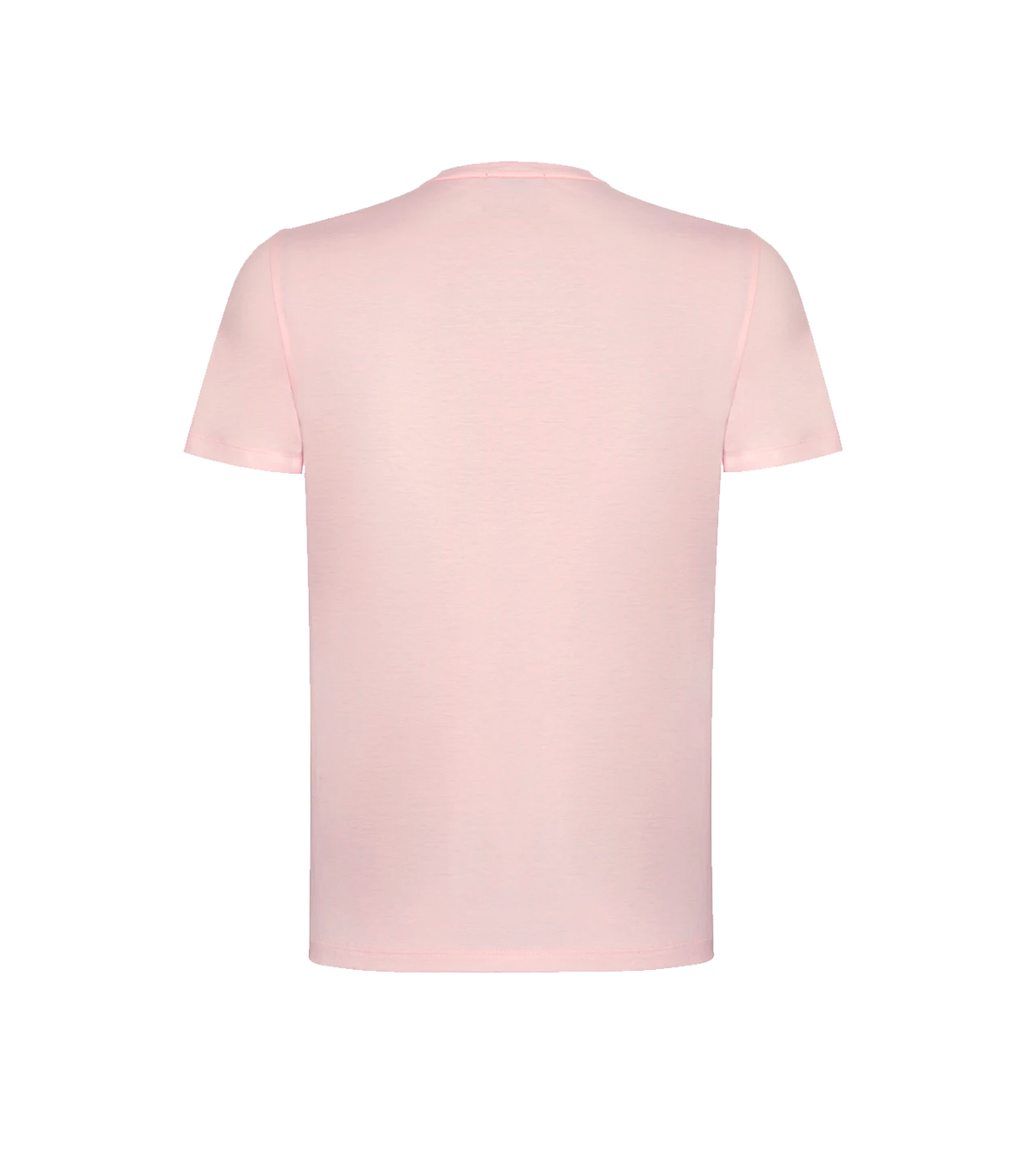 Crew Neck T-Shirt Pima Rose Quartz - Barthelemy