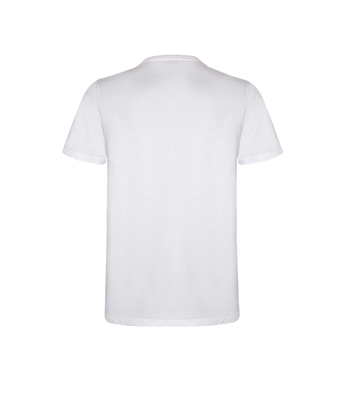 VNeck T-Shirt Pima White - Barthelemy