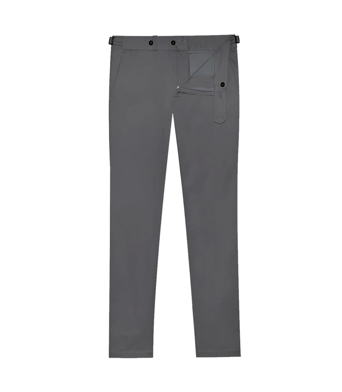 Pointe Milou Chino Pants Storm Grey - Barthelemy