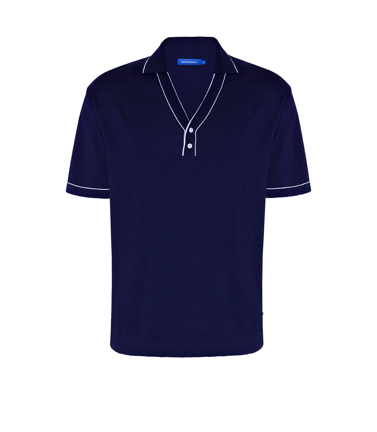 Polo Nautique Dark Blue | Polo | Barthelemy Resortwear