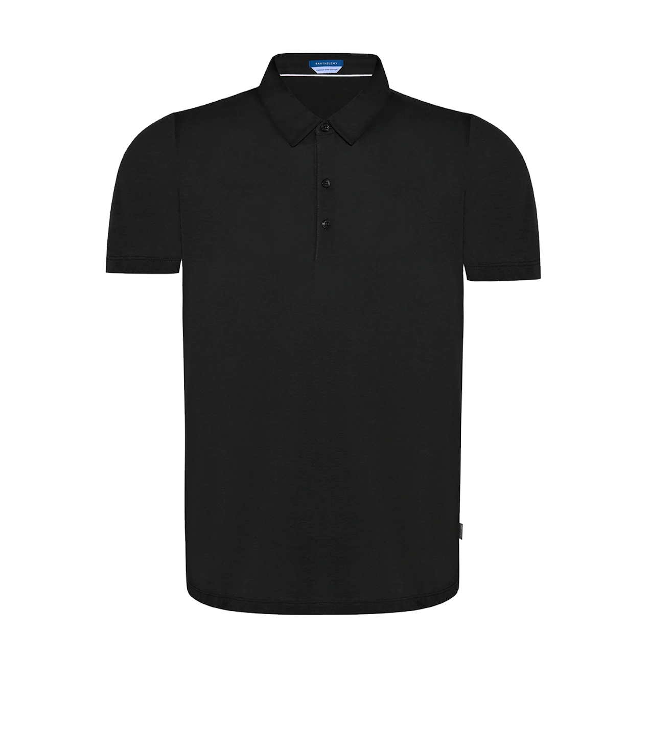 Polo Pima Cotton Black