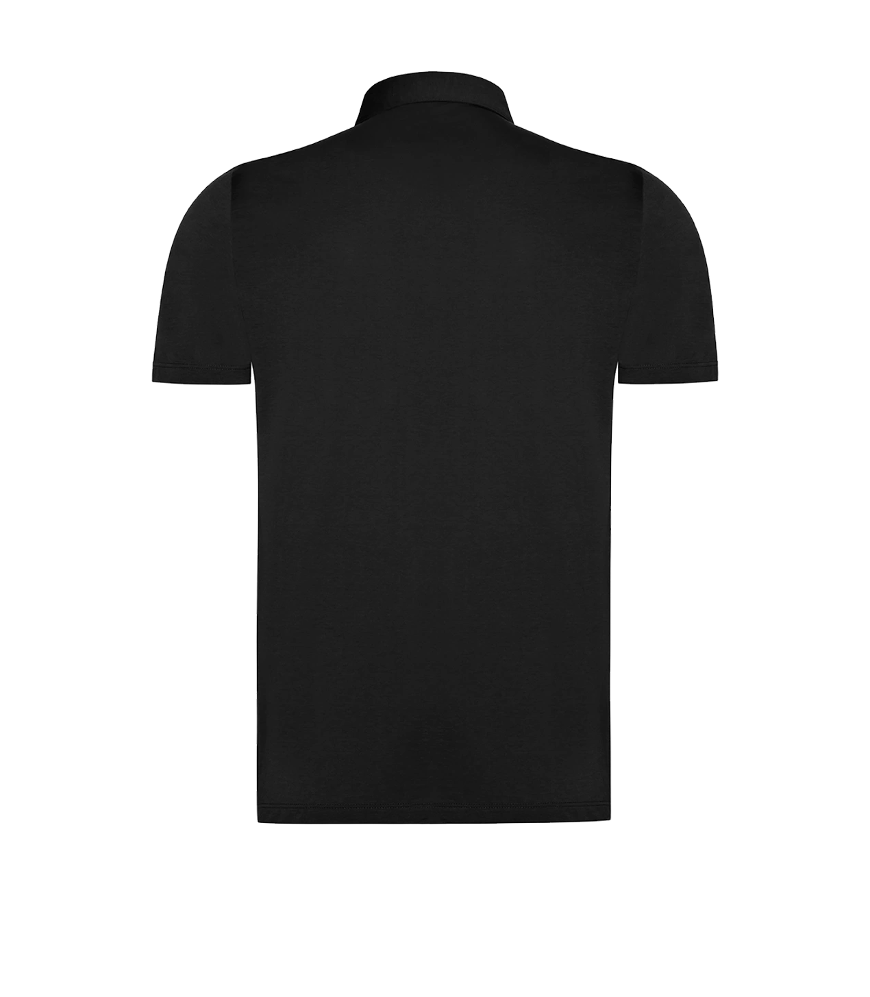 Polo Pima Cotton Black