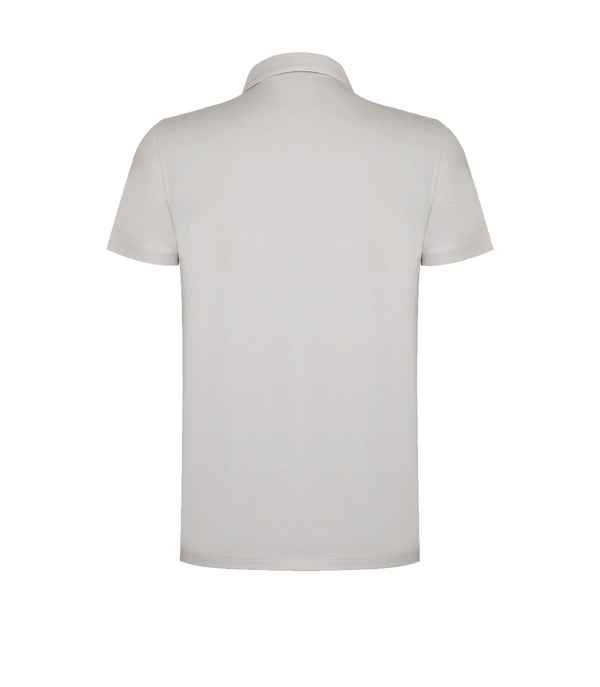 Polo Pima Cotton Ivory - Barthelemy