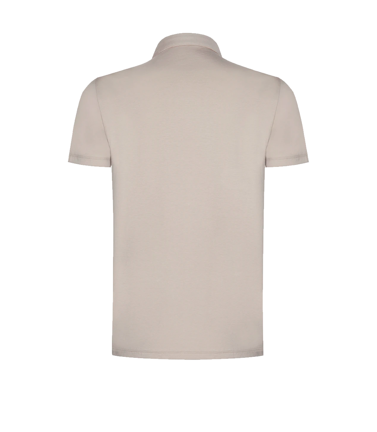 Polo Pima Cotton Oatmeal Beige - Barthelemy