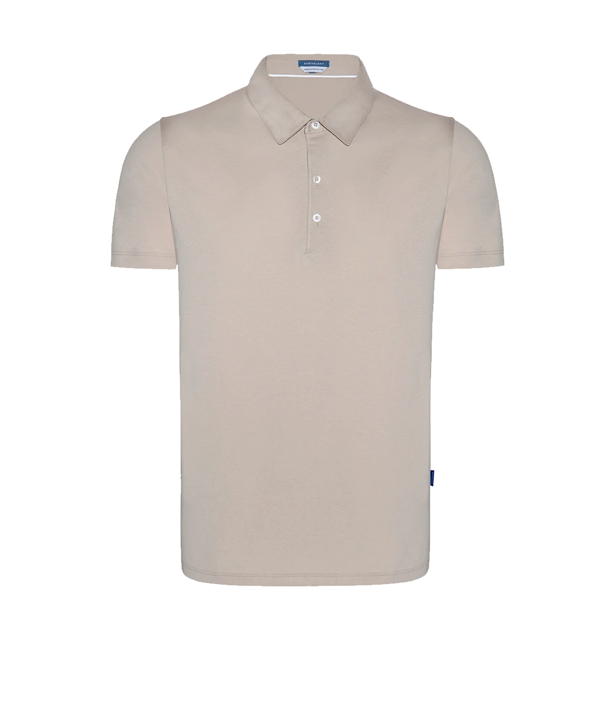 Polo Pima Cotton Oatmeal Beige - Barthelemy