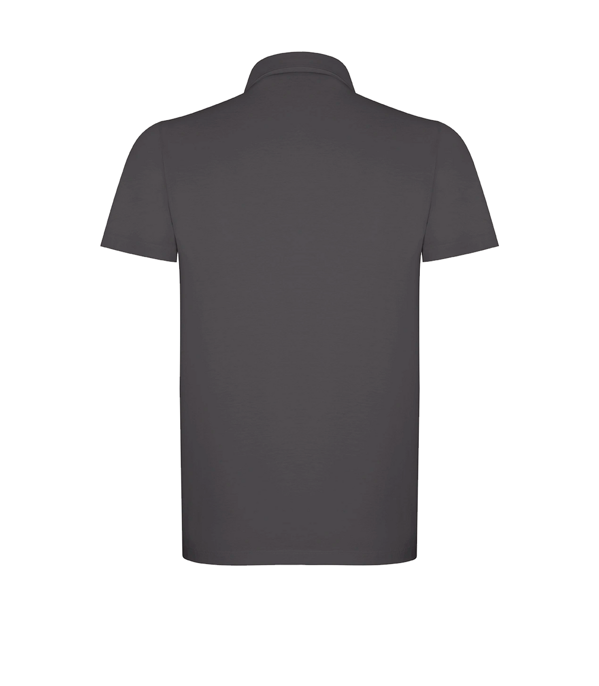 Polo Pima Cotton Storm Grey - Barthelemy