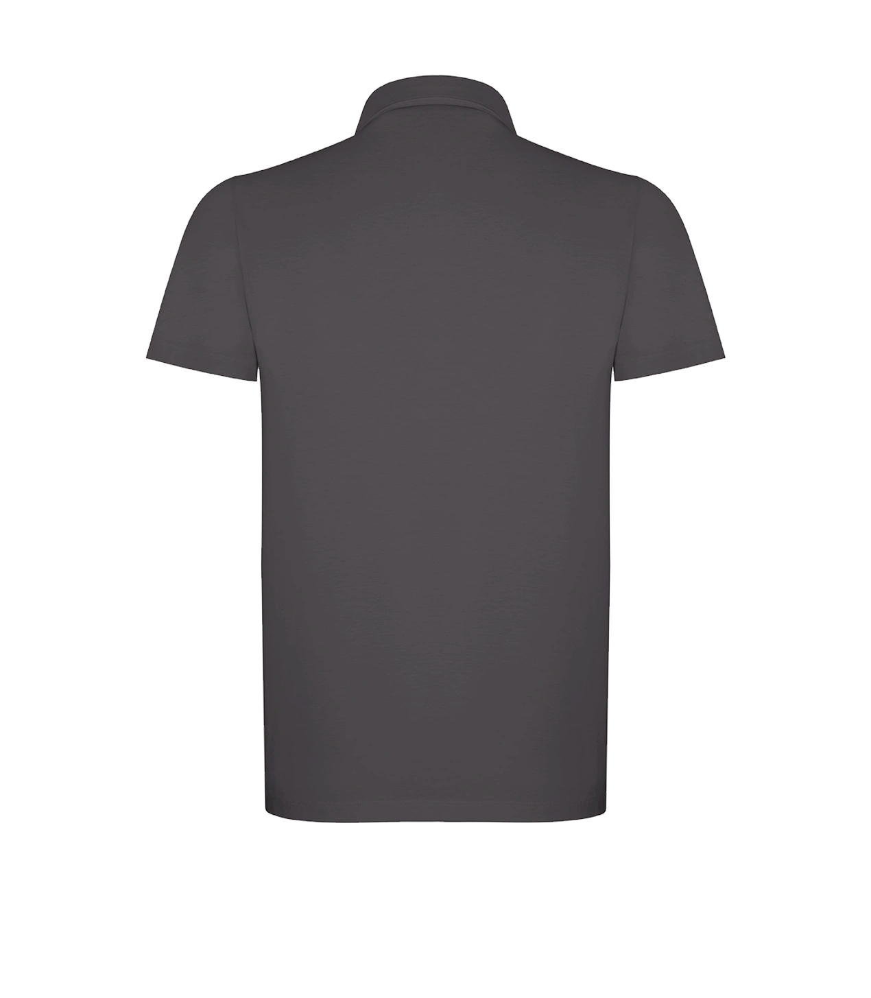 Polo Pima Cotton Storm Grey - Barthelemy