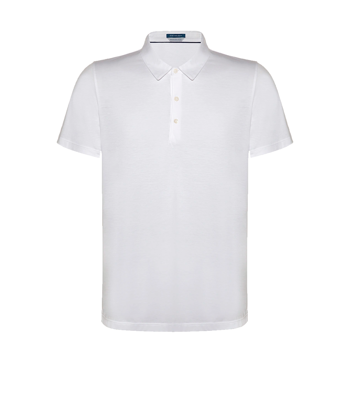 Polo Pima Cotton White | Polo Pima Cotton | Barthelemy Resortwear