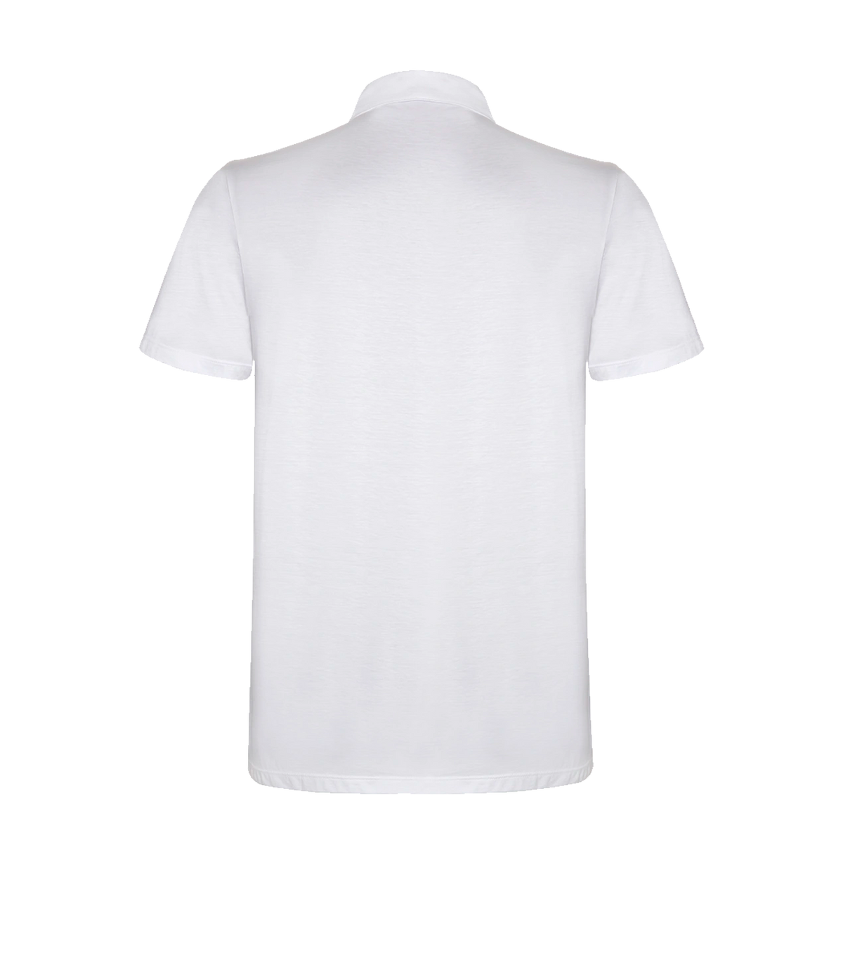 Polo Pima Cotton White - Barthelemy