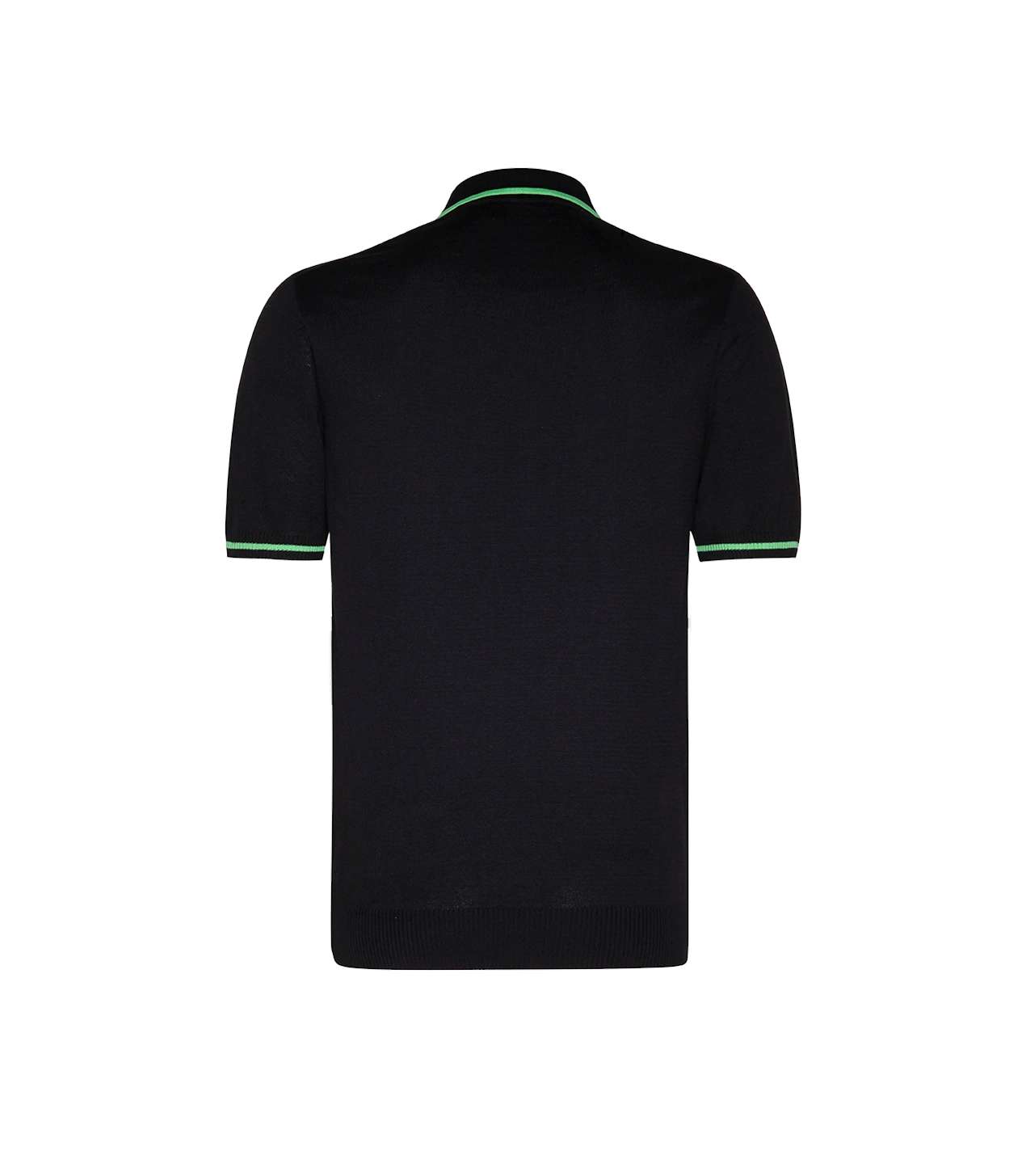 Rivage Knit Polo GB Black Green
