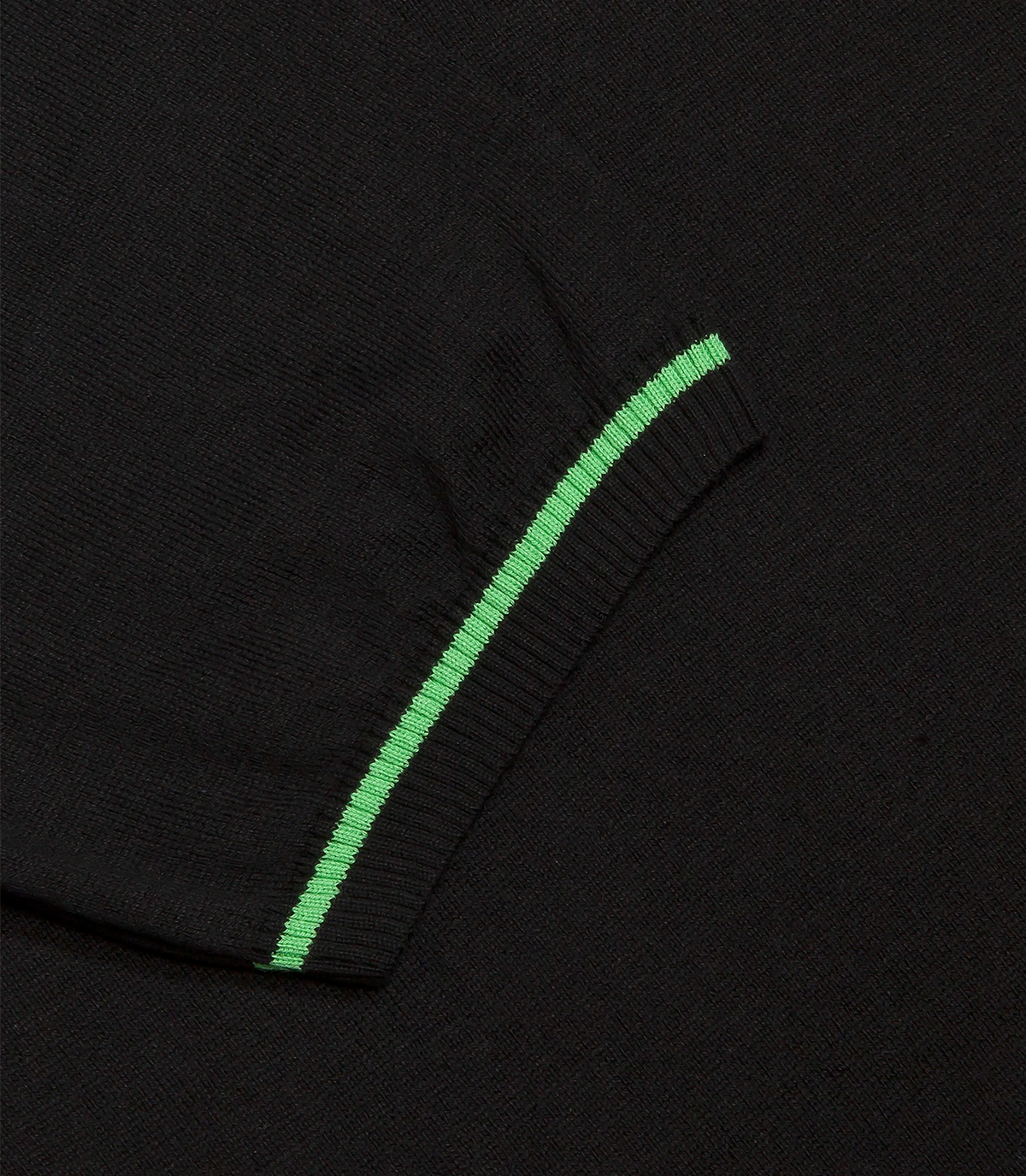 Rivage Knit Polo GB Black Green - Barthelemy