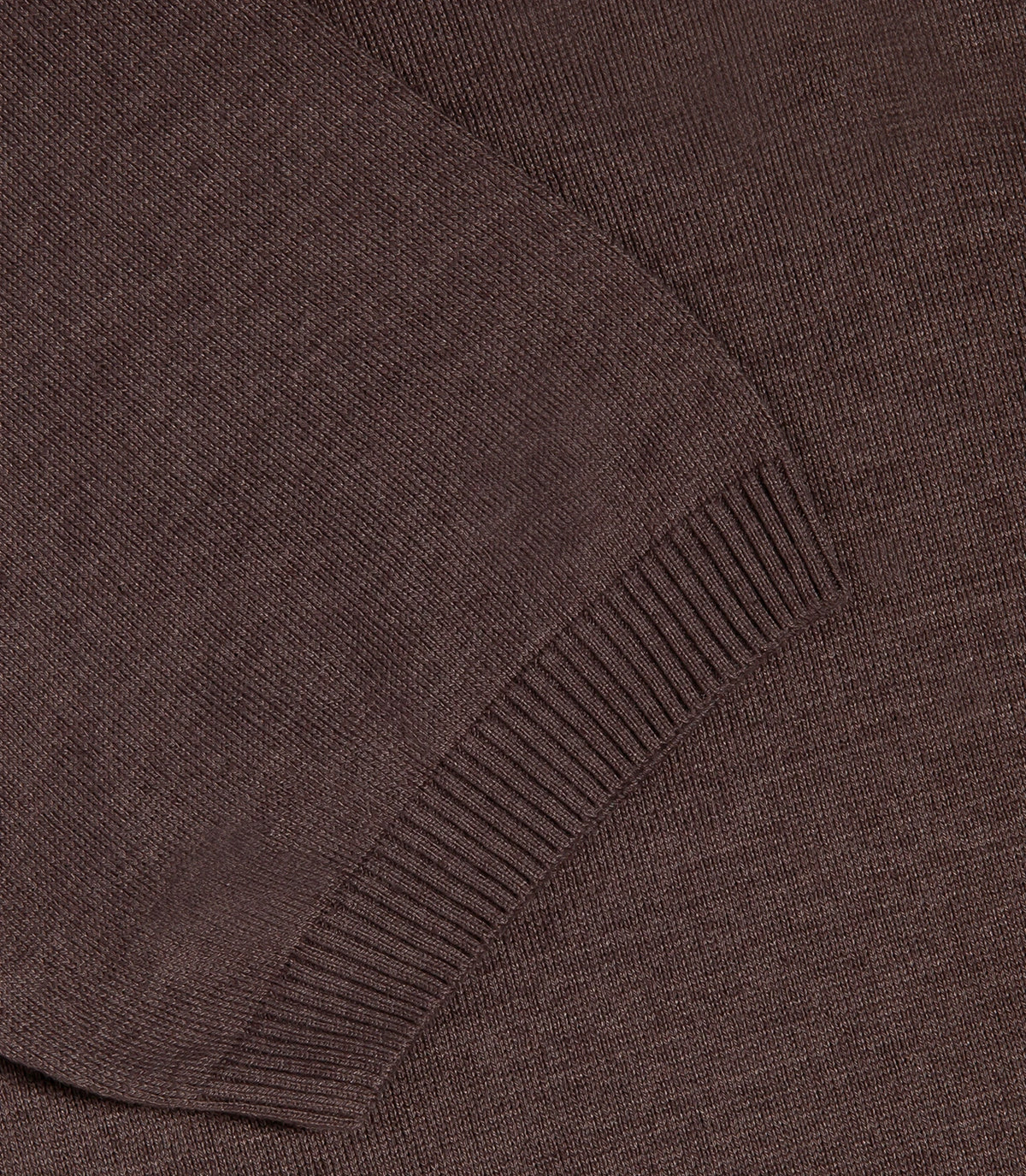 Rivage Knit Polo Brown - Barthelemy