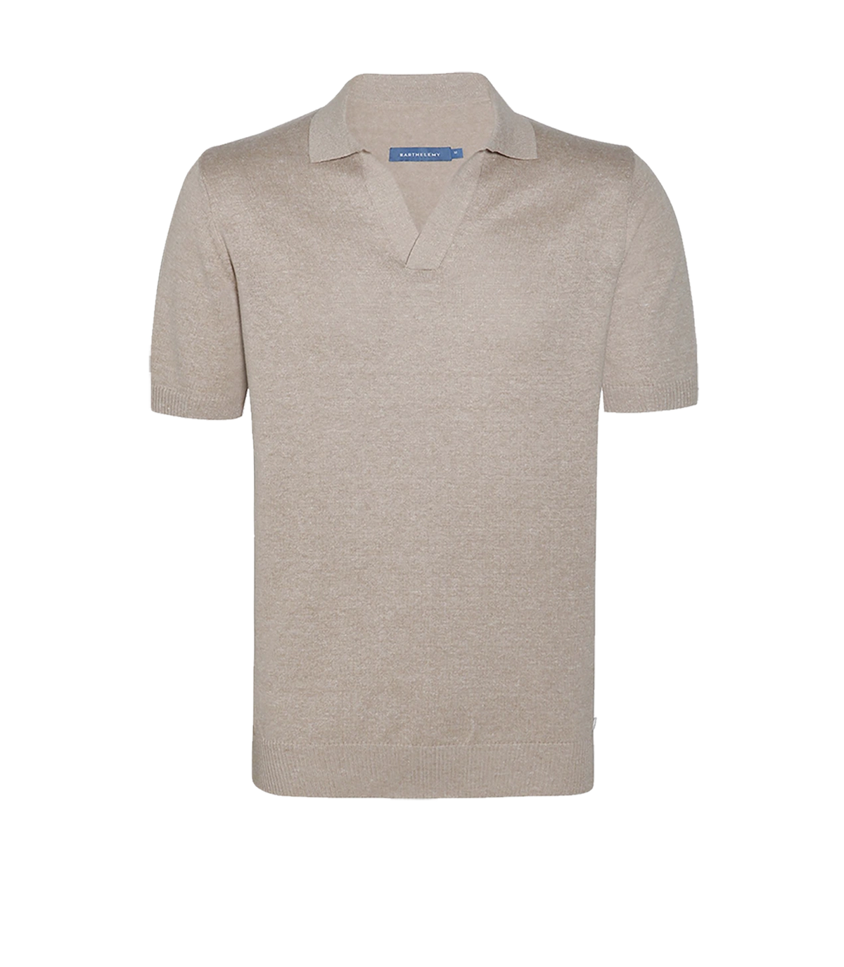 Rivage Knit Polo Camel