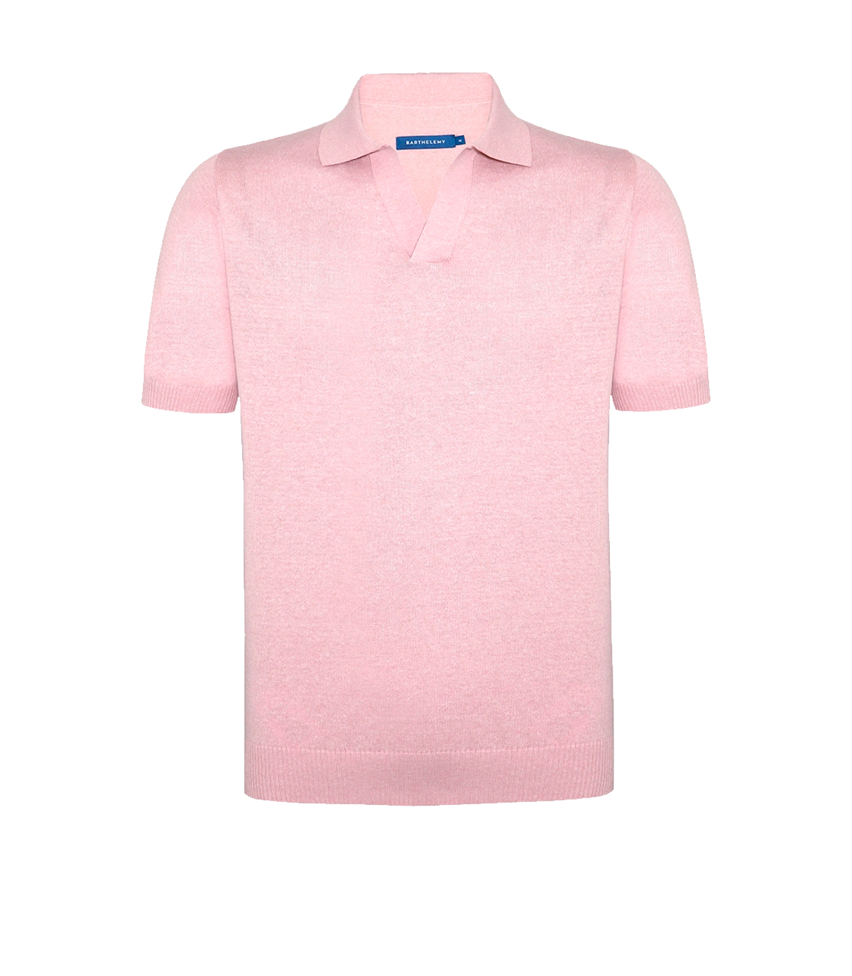 Rivage Knit Polo Lotus Pink | Polo | Barthelemy Resortwear