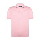 Rivage Knit Polo Lotus Pink