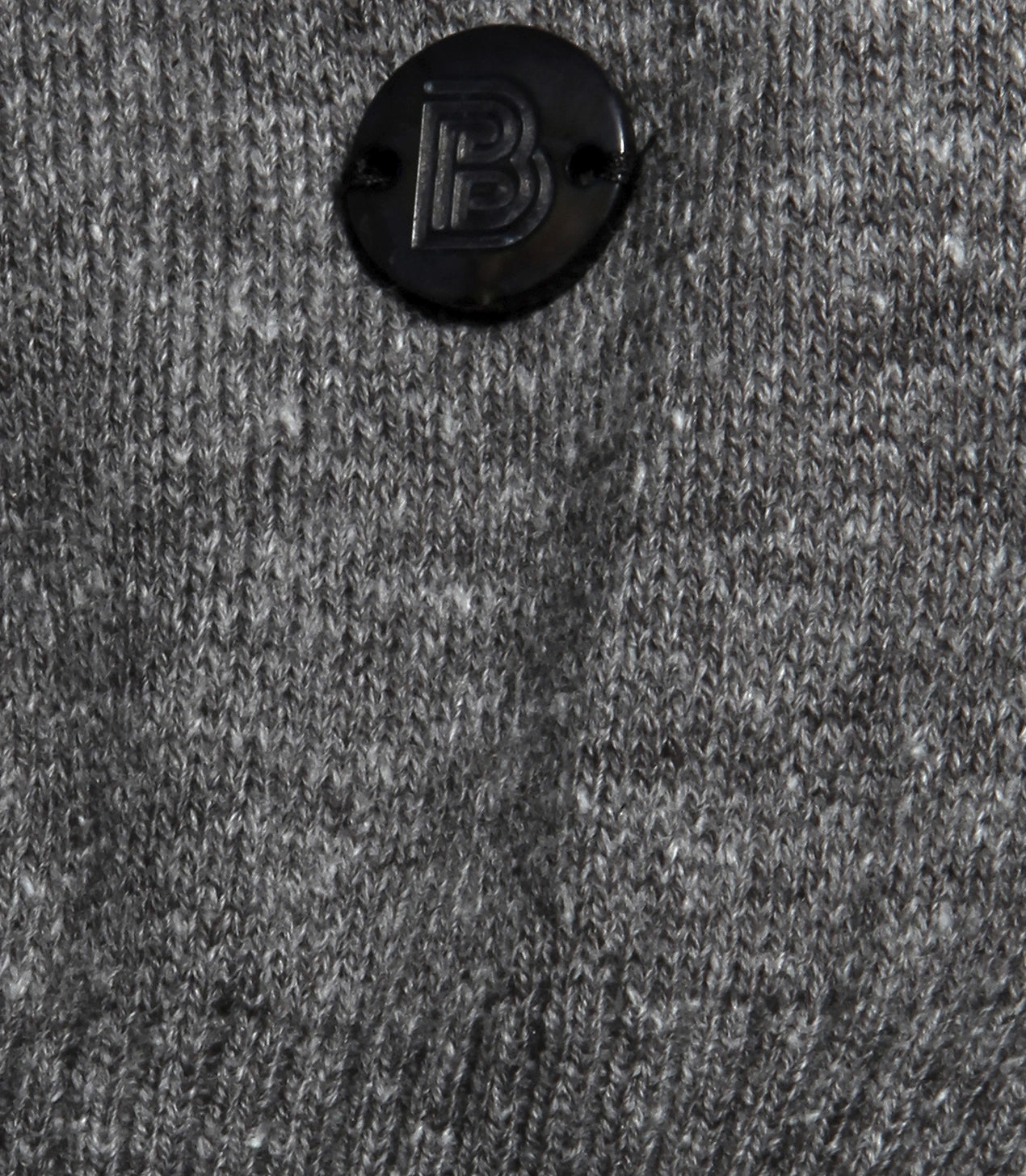 Rivage Knit Polo Medium Grey - Barthelemy
