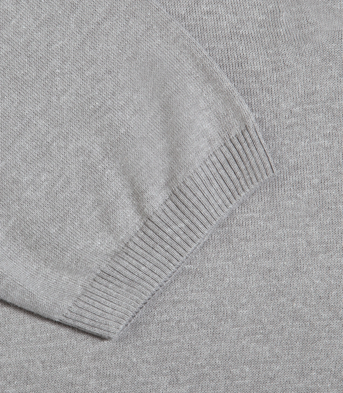 Rivage Knit Polo Silver - Barthelemy
