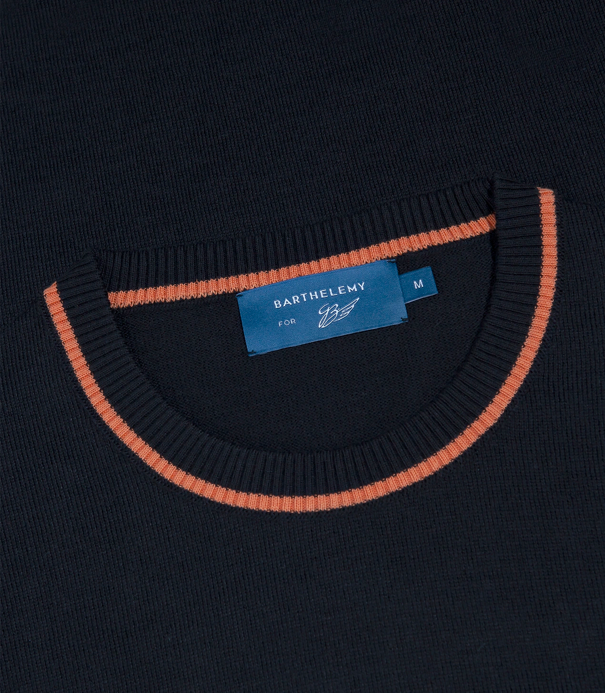 Rivage T-Shirt GB Black Orange - Barthelemy
