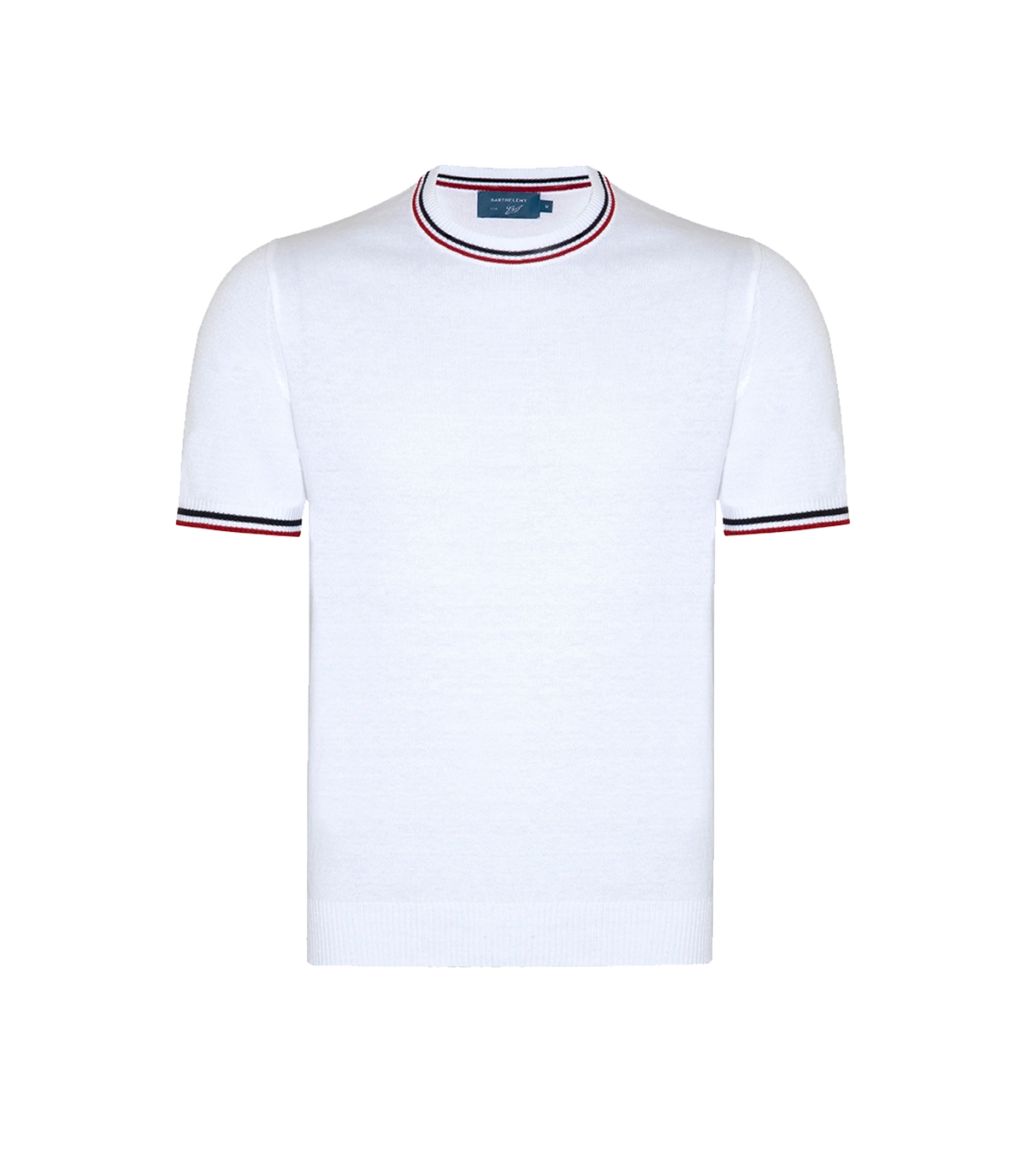 Rivage T-Shirt GB Macadamia Navy Red - Barthelemy
