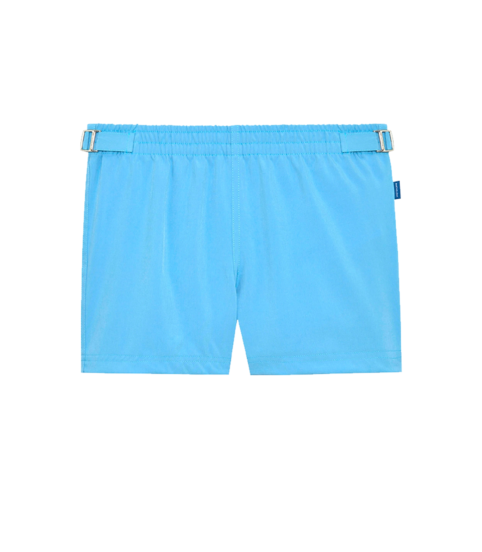 Saline Kids Faded Blue | Kids Swim Shorts | Barthelemy Resortwear